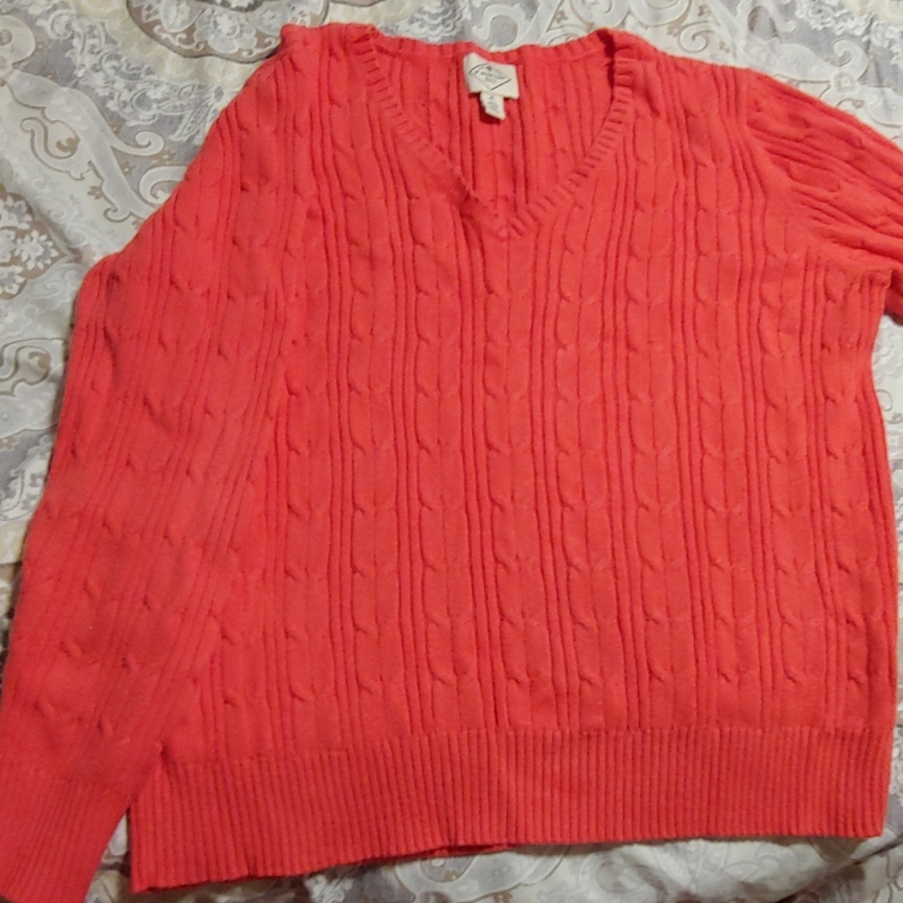St Johns Bay coral sweater